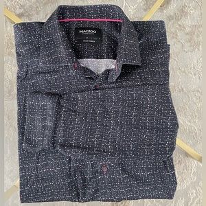 Men’s Maceoo designer dress long sleeve shirt Maceoo XXL